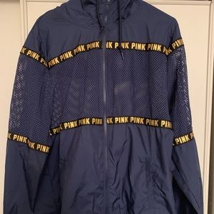 Pink windbreaker nwot